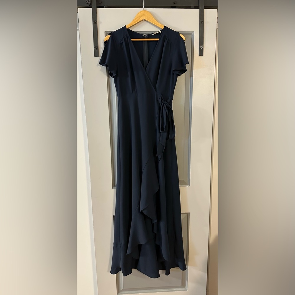 Navy Altar’d State Wrap Dress